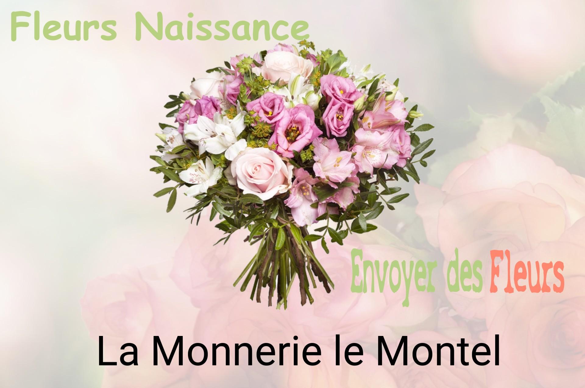Bouquet de fleurs de naissance livré à La Monnerie-le-Montel